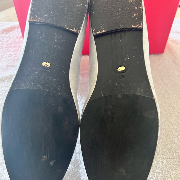 SILVER METALLIC LEATHER ANKLE BOOTIES BY STELLA LUNA… SIZE 40/9.5… - Picture 13 of 15